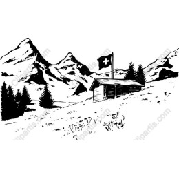 Swiss Mountain Cabin