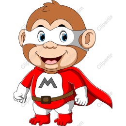 Superhero Monkey