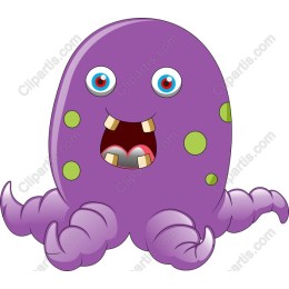 Playful Purple Octopus