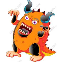 Vibrant Playful Monster