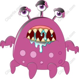 Playful Pink Monster