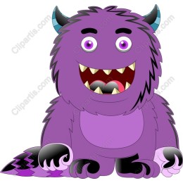 Charming Purple Monster