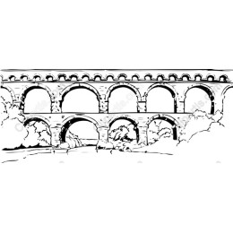 Elegant Historic Aqueduct