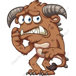 Frightened Monster