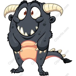 Whimsical Cartoon Monster