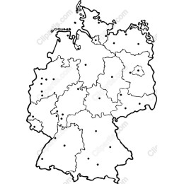 Germany Outline Map