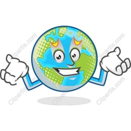 Playful Earth Character