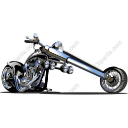 Chopper Motorcycle