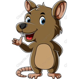 Charming Animated Mouse