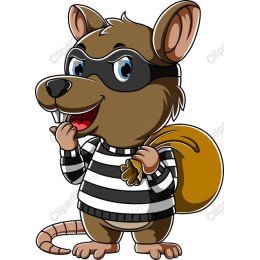 Playful Thief Mouse