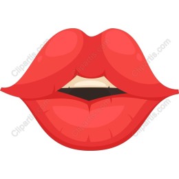 Vibrant Red Lips
