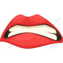 Vibrant Red Lips