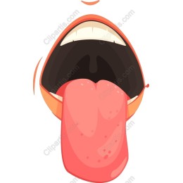 Vibrant Open Mouth