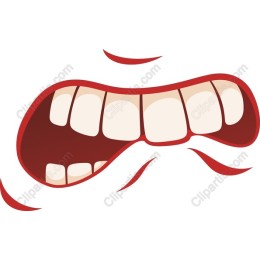 Expressive Open Mouth