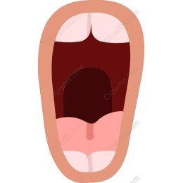 Vibrant Open Mouth
