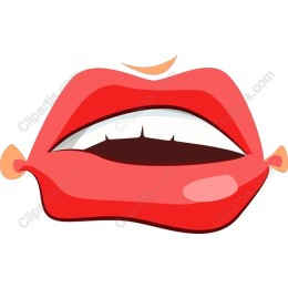 Vibrant Red Lips