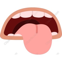 Playful Open Mouth with Tongue