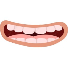 Happy Mouth Graphic