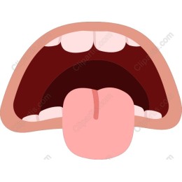 Open Mouth with Tongue
