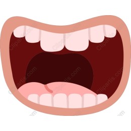 Vibrant Open Mouth
