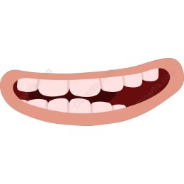 Vibrant Smiling Mouth