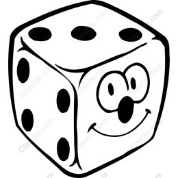 Animated Happy Dice