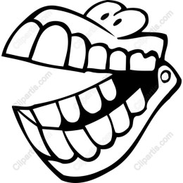 Playful Cartoon Teeth