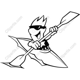 Playful Kayaker
