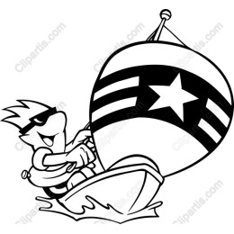 Cheers to the Waves: Fun Sailing Character