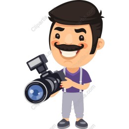 Cheerful Photographer