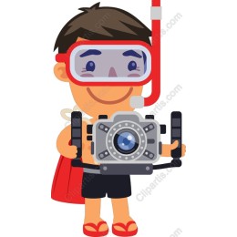 Snorkeler with Camera