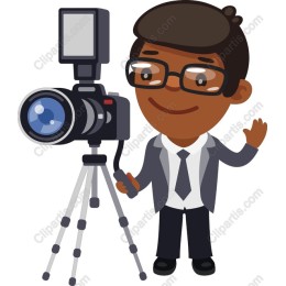 Cheerful Photographer