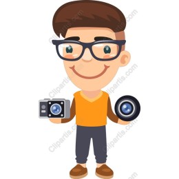 Cheerful Photographer