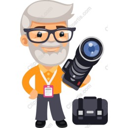 Cartoon Photographer