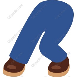 Playful Bent Leg