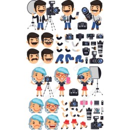  Photography Clipart Bundle