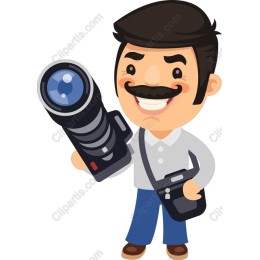 Cheerful Photographer