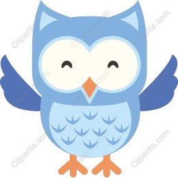 Joyful Blue Owl