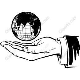Hand Holding Globe