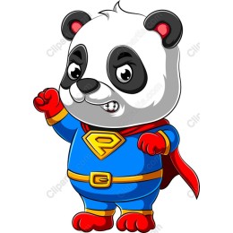 Superhero Panda