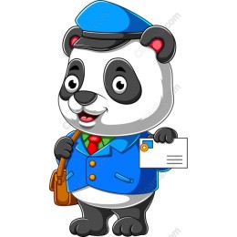 Panda Postman