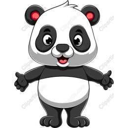 Cute Cartoon Panda