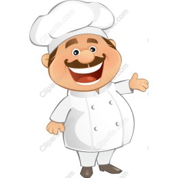 Happy Chef Cartoon