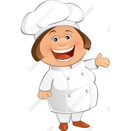 Cheerful Cartoon Chef