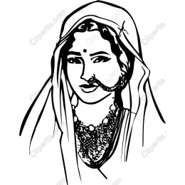 Elegant Traditional Woman