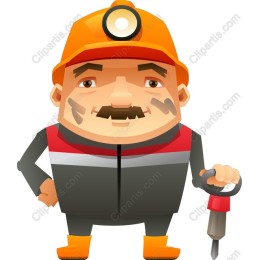 Cartoon Miner