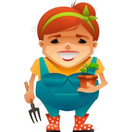 Cheerful Gardener