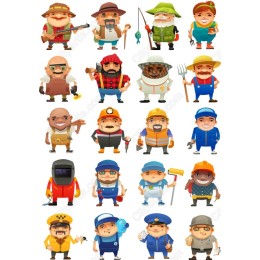 Charming Set: 20 Engaging Characters