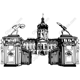 Elegantly Crafted Palace Gate