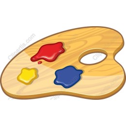 Vibrant Artist's Palette